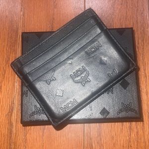 Mens MCM Card holder and Money Clip